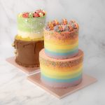 arapina vegan double tiered cake
