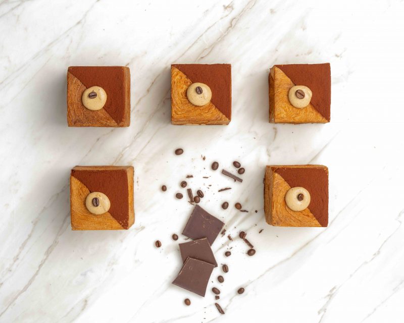 tiramisu cube croissant arapina