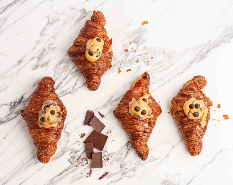 cookie dough croissant arapina