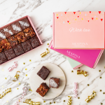 with love mix brownie box