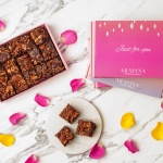 just for you almond devil’s brownie box