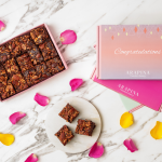 congratulations almond devil’s brownie box